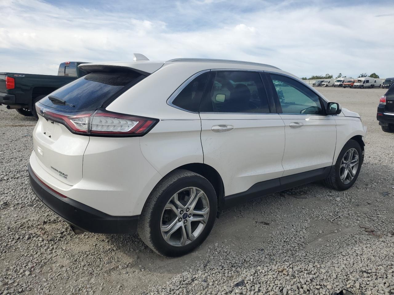 Lot #2826466906 2015 FORD EDGE TITAN