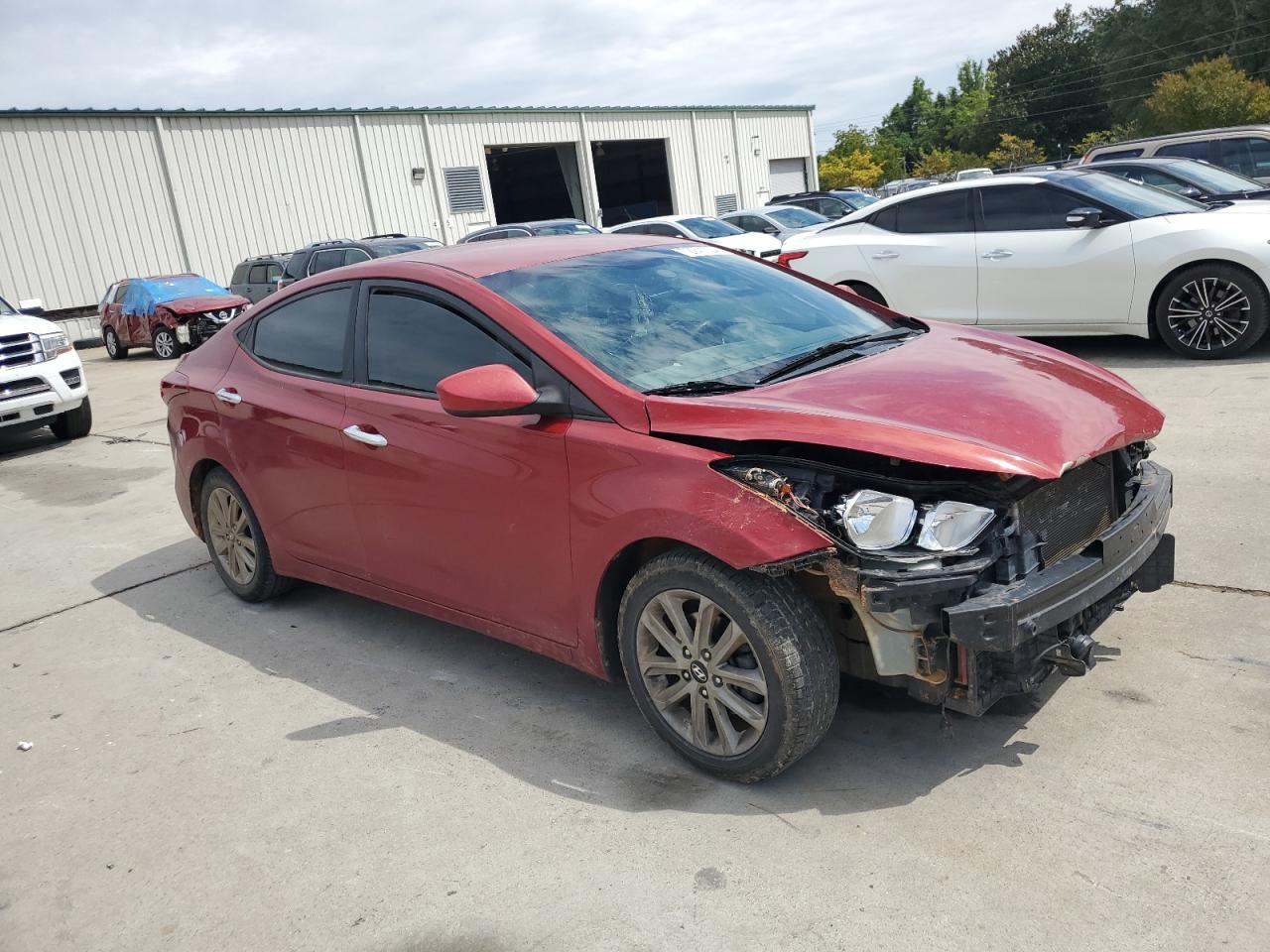 Lot #2890676625 2016 HYUNDAI ELANTRA SE