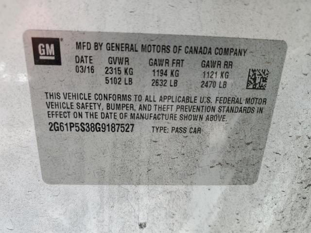 2016 CADILLAC XTS PREMIU - 2G61P5S38G9187527