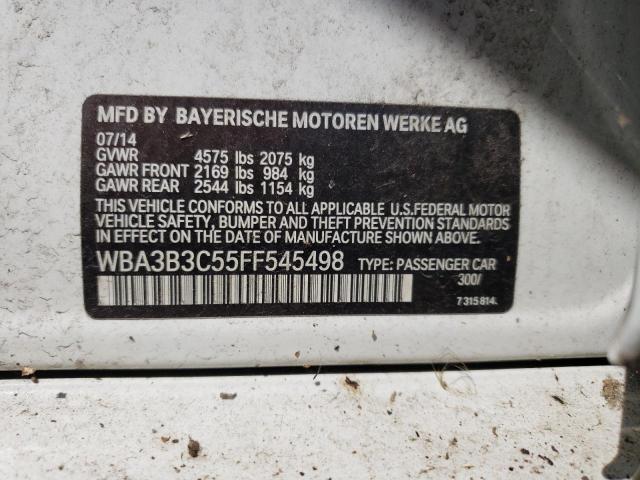 VIN WBA3B3C55FF545498 2015 BMW 3 Series, 328 XI no.12