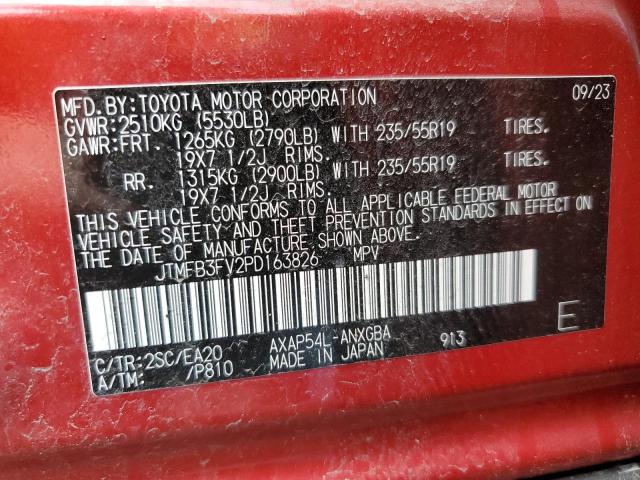 2023 TOYOTA RAV4 PRIME JTMFB3FV2PD163826  71004694