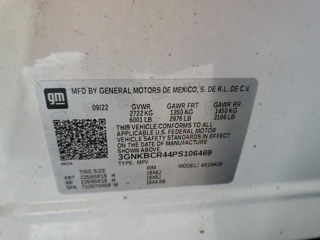 3GNKBCR44PS106469 2023 CHEVROLET BLAZER