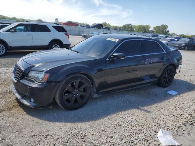 CHRYSLER 300 SRT-8 2013 black sedan 4d gas 2C3CCAFJ9DH731557 photo #1