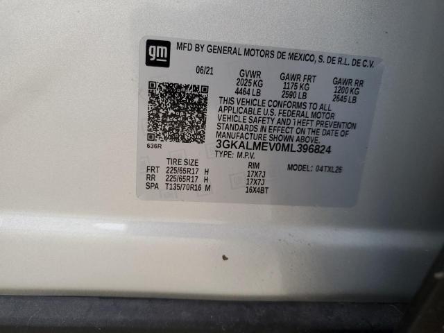 VIN 3GKALMEV0ML396824 2021 GMC Terrain, Sle no.14