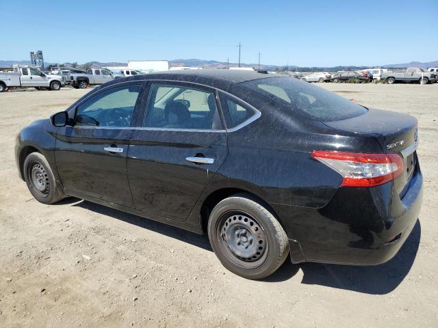 NISSAN SENTRA S 2014 black sedan 4d gas 3N1AB7AP7EY300072 photo #3