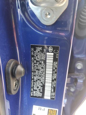 2021 TOYOTA COROLLA SE - JTDS4MCE5MJ063347