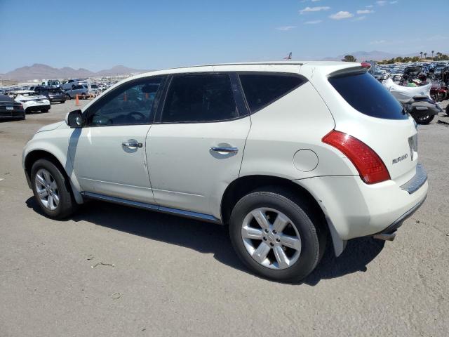 NISSAN MURANO SL 2006 white  gas JN8AZ08T96W422271 photo #3