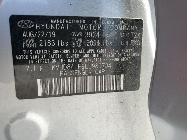 2020 HYUNDAI ELANTRA SE - KMHD84LF9LU989734
