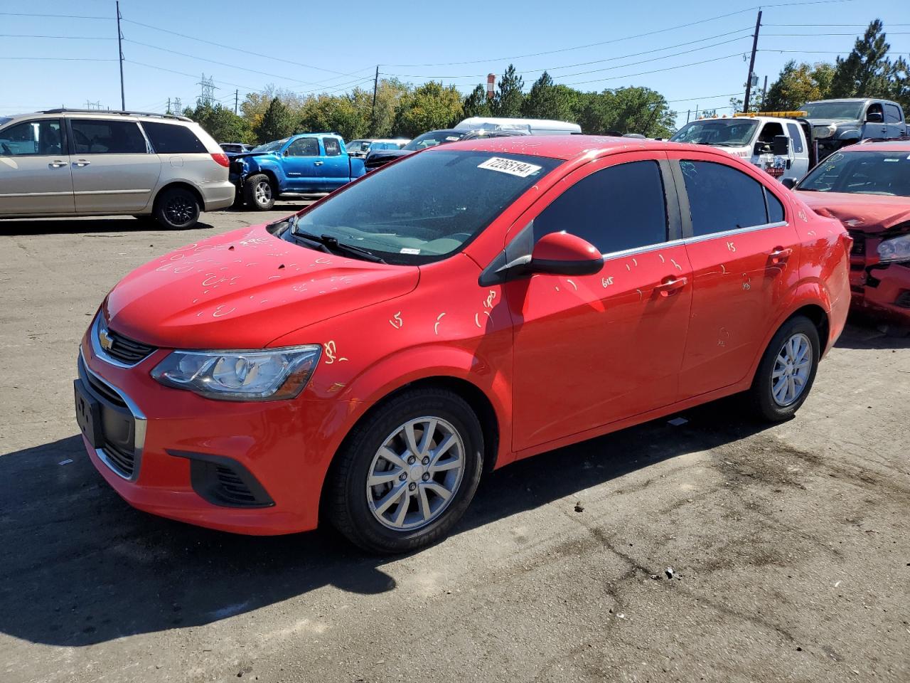  Salvage Chevrolet Sonic