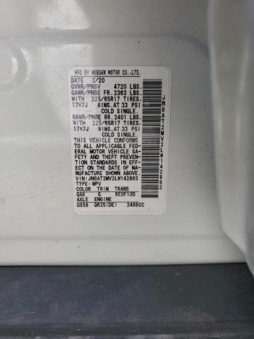 2020 NISSAN ROGUE S - JN8AT2MV2LW142983