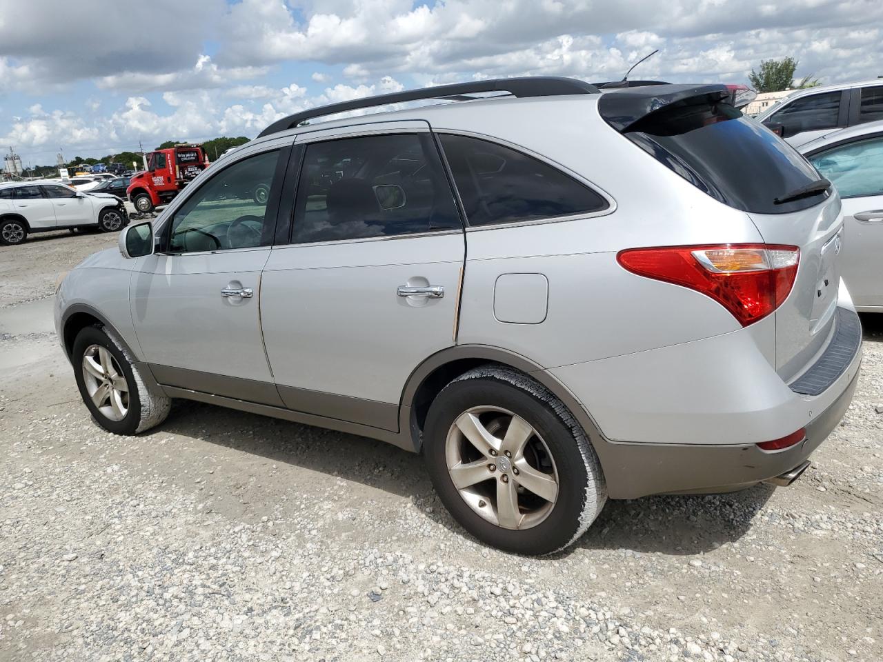 HYUNDAI VERACRUZ G 2011 silver  gas KM8NUDCCXBU149367 photo #3