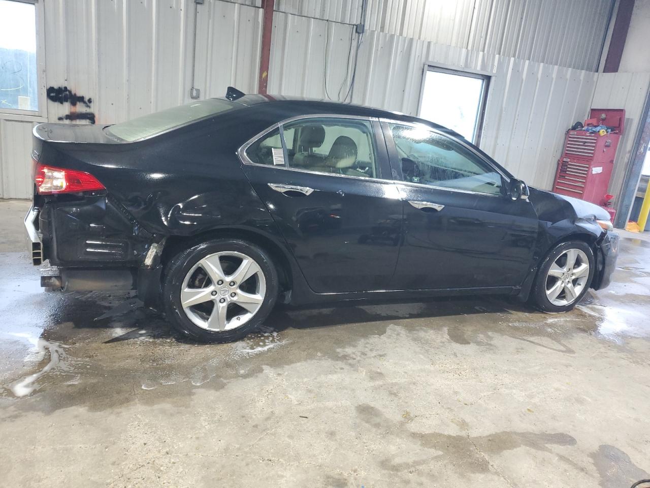 ACURA TSX 2011 black  gas JH4CU2F68BC015337 photo #4