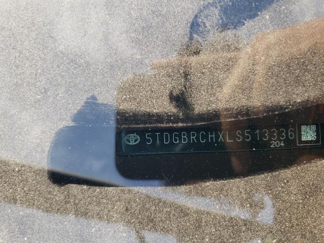 2020 TOYOTA HIGHLANDER - 5TDGBRCHXLS513336