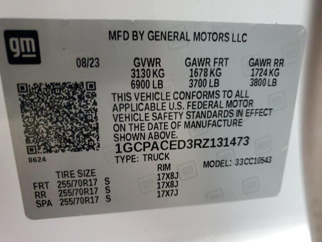 2024 CHEVROLET SILVERADO - 1GCPACED3RZ131473