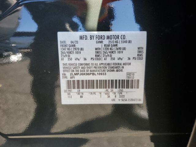 2023 LINCOLN NAUTILUS R - 2LMPJ6K96PBL10933