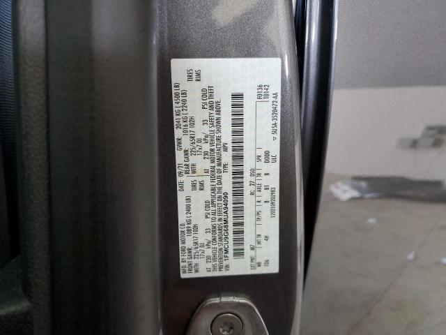 2021 FORD ESCAPE SE - 1FMCU9G68MUA94090