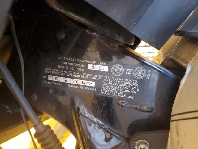 2005 HARLEY-DAVIDSON FLHTCUI 1HD1FCW155Y654486