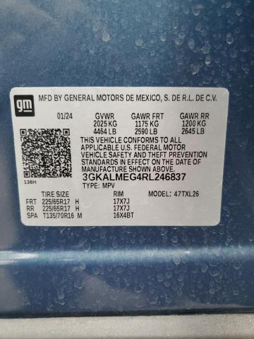 2024 GMC TERRAIN SL - 3GKALMEG4RL246837
