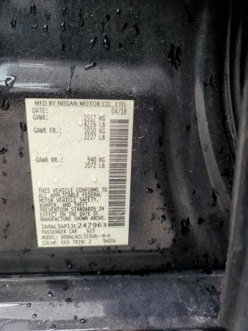 2018 NISSAN ALTIMA 2.5 - 1N4AL3AP1JC247963