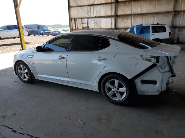 KIA OPTIMA LX 2015 white  gas KNAGM4A79F5658706 photo #3