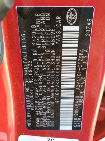 2023 TOYOTA CAMRY SE N - 4T1G11AKXPU080486