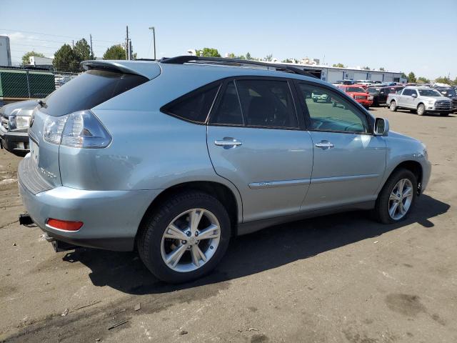 LEXUS RX 400H 2008 blue 4dr spor hybrid engine JTJHW31U182057020 photo #4