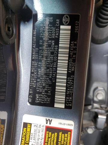 VIN 4T1A21FB6LU013566 2020 Toyota Avalon, Xle no.12