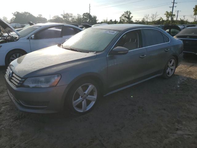 VOLKSWAGEN PASSAT SE 2012 gray  gas 1VWBH7A38CC044122 photo #1