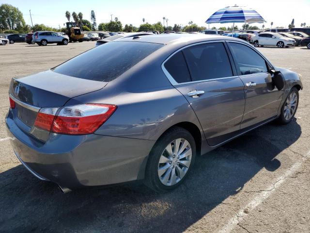 HONDA ACCORD EXL 2015 charcoal sedan 4d gas 1HGCR2F85FA194010 photo #4