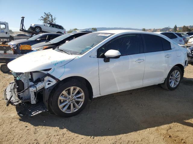 TOYOTA COROLLA LE 2024 white  hybrid engine JTDBCMFE4RJ023394 photo #1