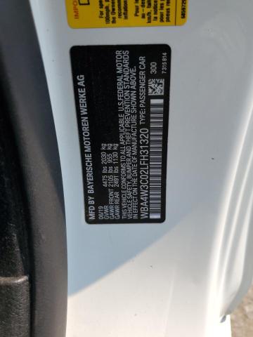 2020 BMW 430I - WBA4W3C02LFH31320