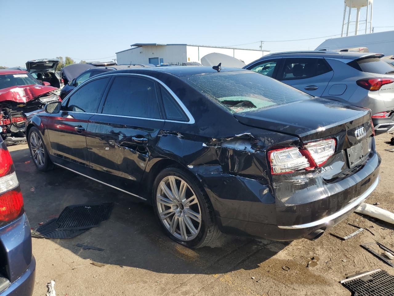 Lot #2895577419 2014 AUDI A8 L QUATT