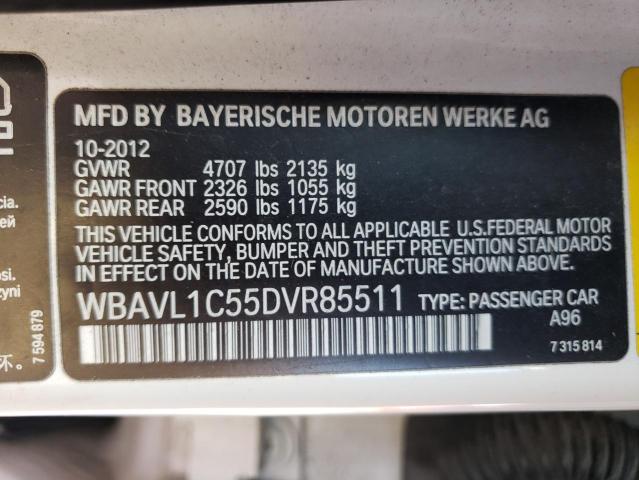 VIN WBAVL1C55DVR85511 2013 BMW X1, Xdrive28I no.14