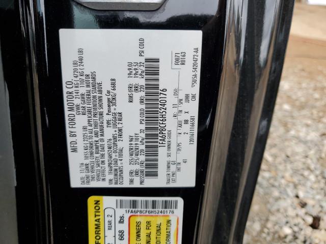 2017 FORD MUSTANG GT - 1FA6P8CF6H5240176
