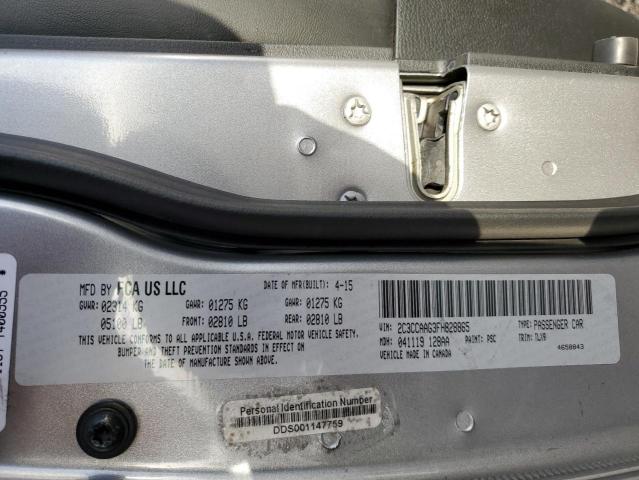 2015 CHRYSLER 300 LIMITE - 2C3CCAAG3FH828865