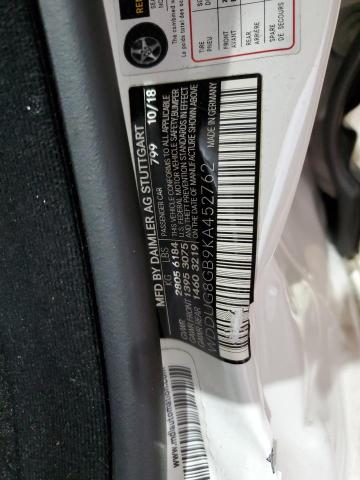 2019 MERCEDES-BENZ S 560 4MAT - WDDUG8GB9KA452762