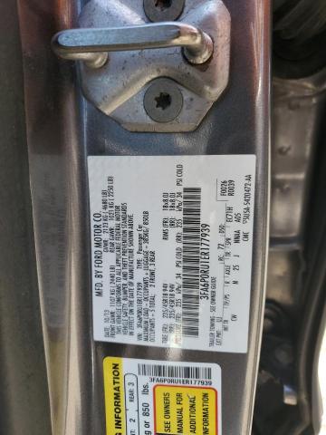 VIN 3FA6P0RU1ER177939 2014 Ford Fusion, Titanium Hev no.13