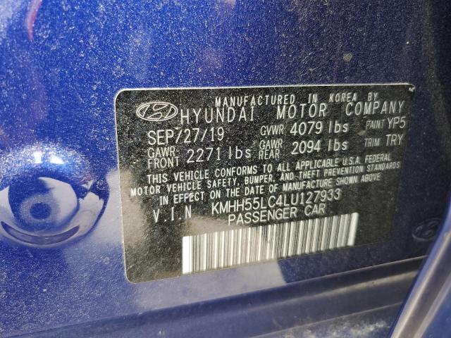 2020 HYUNDAI ELANTRA GT - KMHH55LC4LU127933
