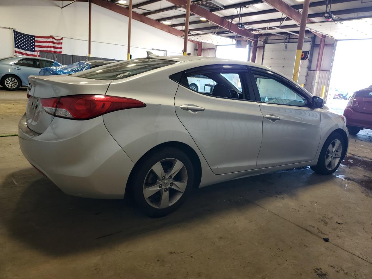 Lot #2860186282 2012 HYUNDAI ELANTRA GL