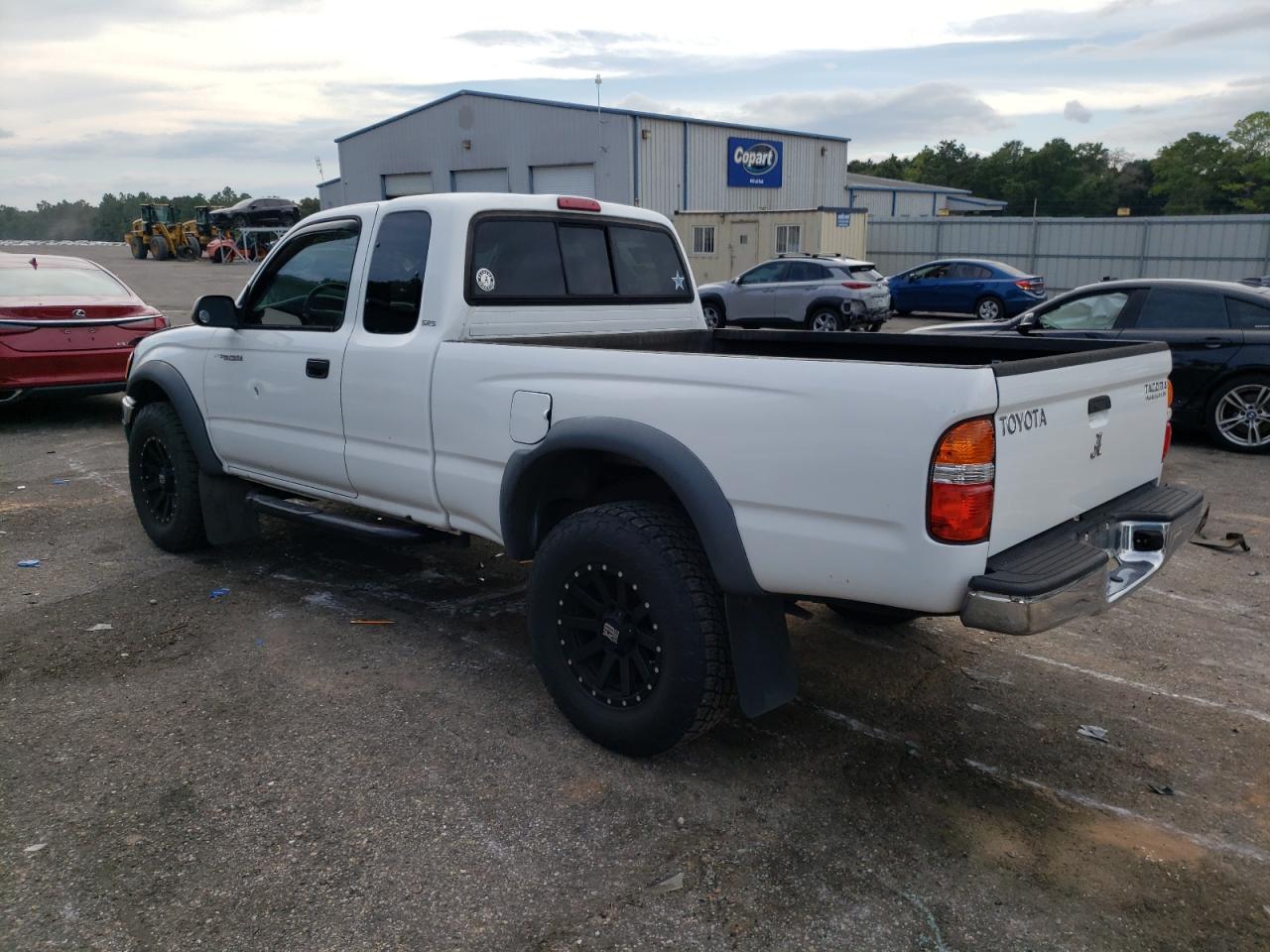 TOYOTA TACOMA XTR 2001 white  gas 5TESM92N31Z736216 photo #3