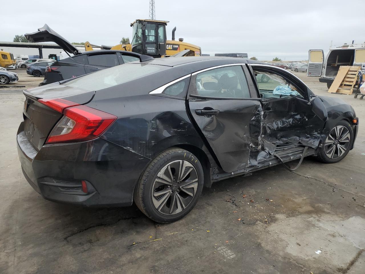 Lot #3034473738 2017 HONDA CIVIC EXL