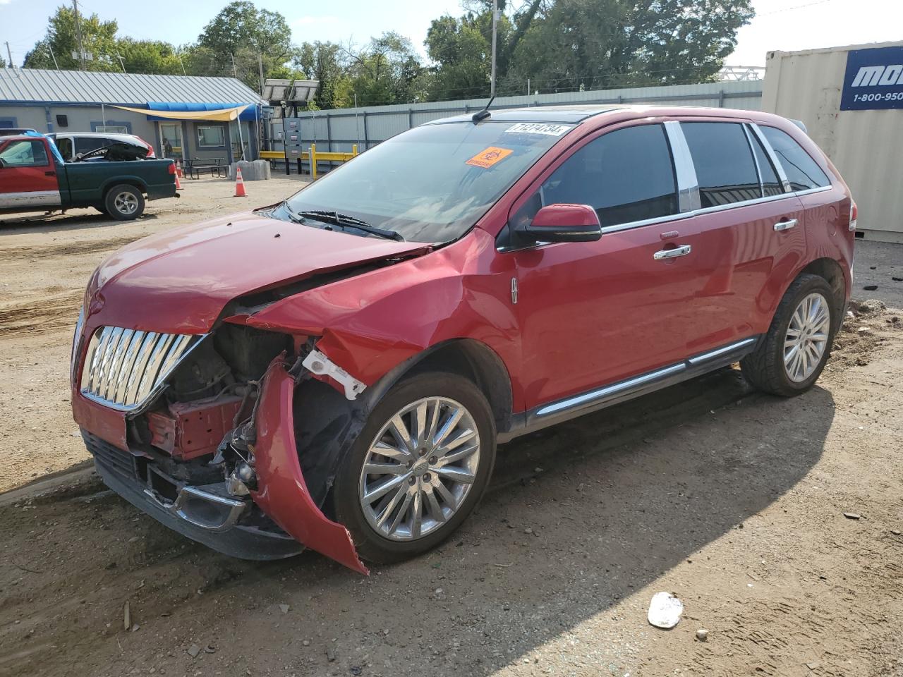 Lot #2862579288 2012 LINCOLN MKX