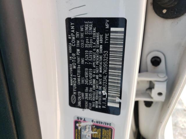2019 HYUNDAI TUCSON LIM - KM8J33AL7KU953253