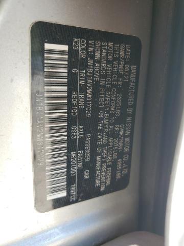 2021 NISSAN ROGUE SPOR - JN1BJ1AV2MW317029