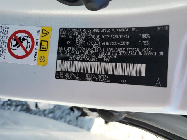 2016 LEXUS RX 350 - 2T2ZZMCAXGC030661