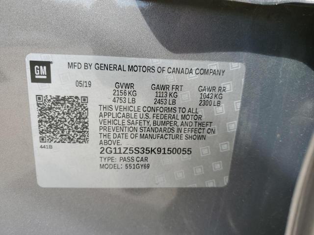 2019 CHEVROLET IMPALA LT - 2G11Z5S35K9150055