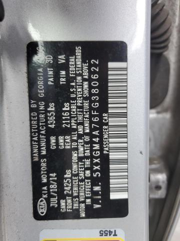 2015 KIA OPTIMA LX - 5XXGM4A76FG380622