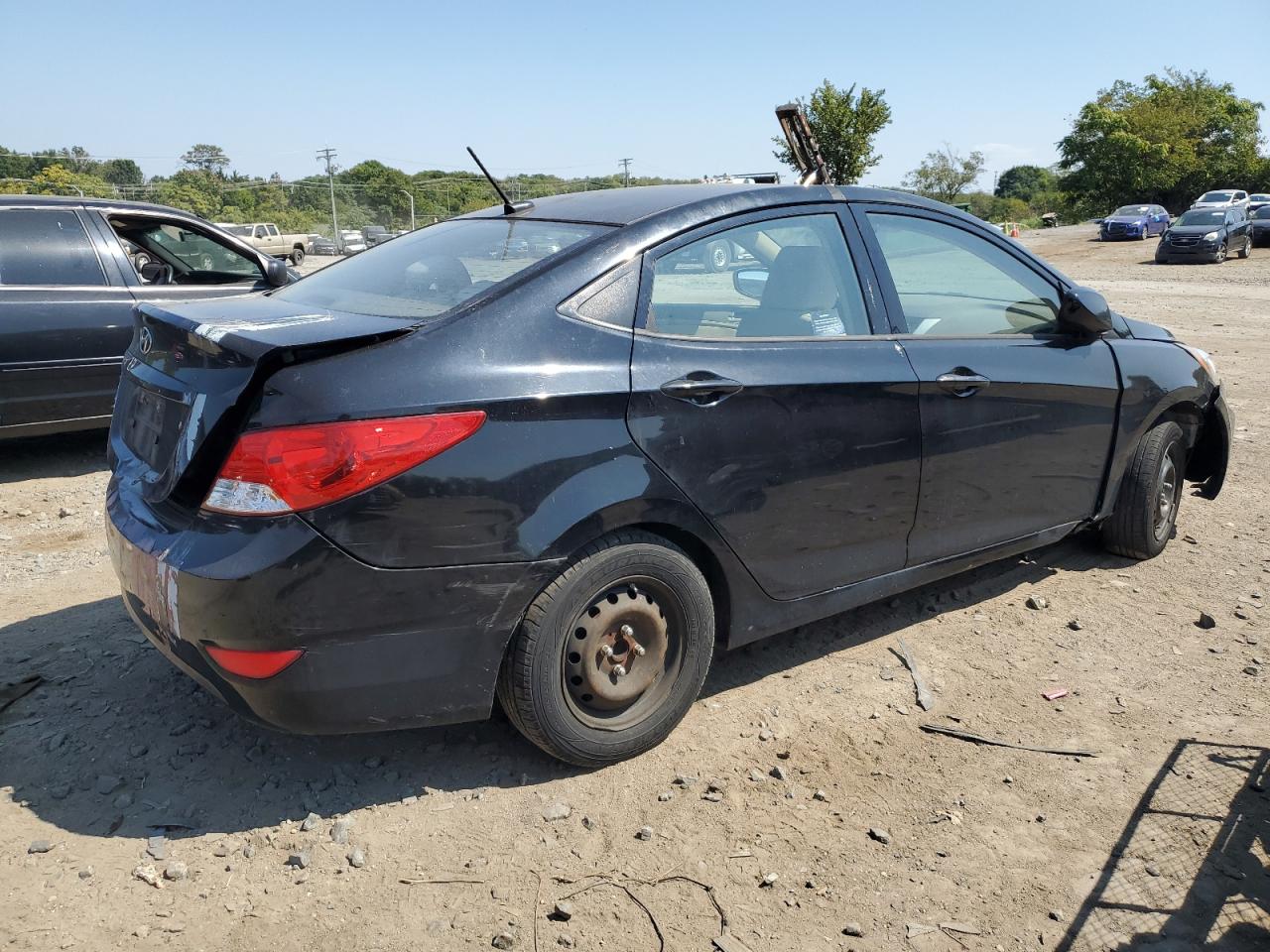 Lot #2890991083 2013 HYUNDAI ACCENT GLS