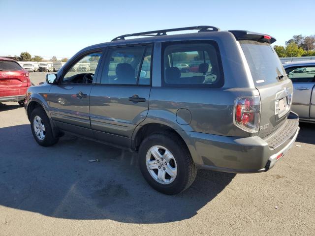 HONDA PILOT LX 2007 charcoal  gas 5FNYF28107B002532 photo #3