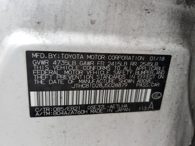 VIN JTHC81D28J5028879 2018 Lexus IS, 300 no.13